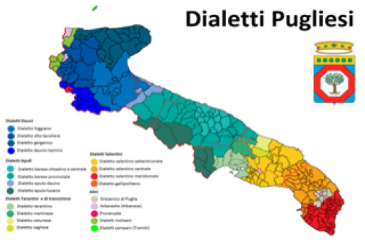  Los dialectos de Puglia