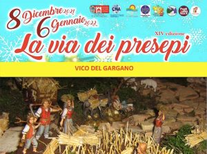 La via dei presepi Vico del Gargano